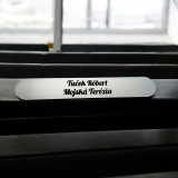 Úzka menovka na schránku 12 × 2 cm