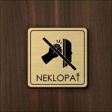 Neklopať