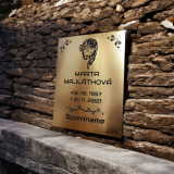 Tabuľka na hrob Ježiš
