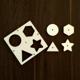 Vkladačka geometrická