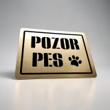 Tabuľka Pozor pes
