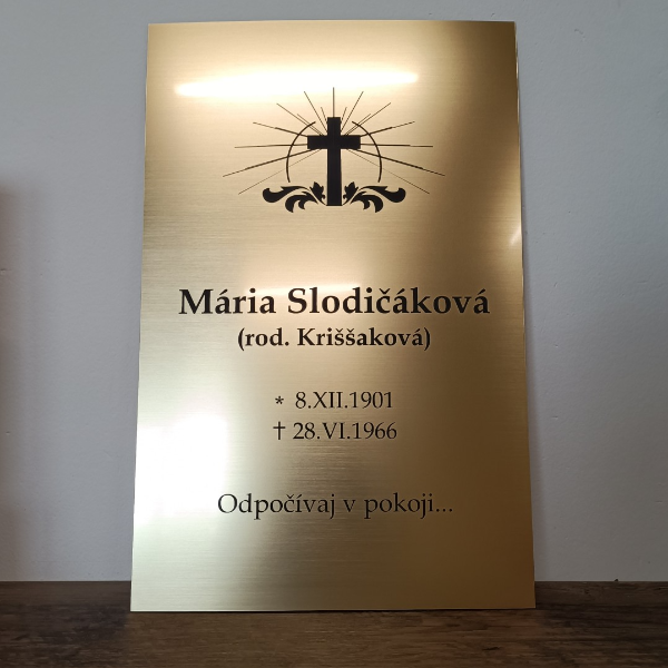 pomníkova tabuľka