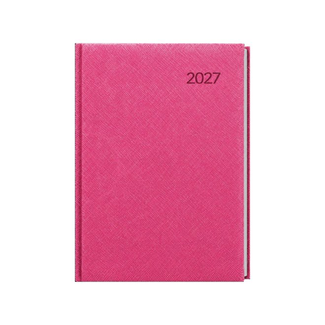Personalizovaný denný diár ružová 2027