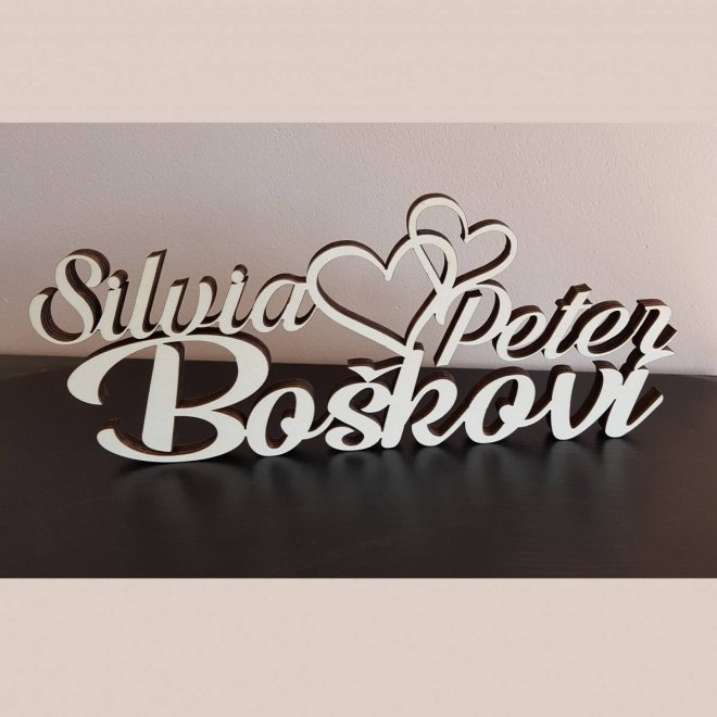 Svadobná dekorácia mini