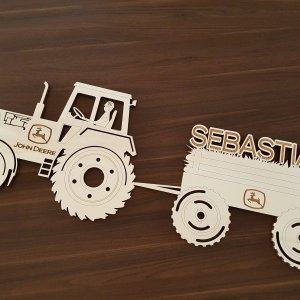 Traktor s menom