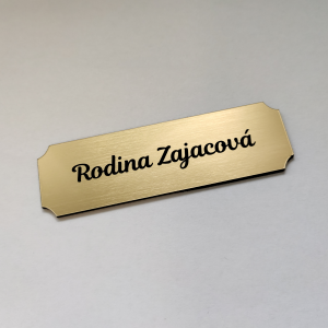 Menovka na dvere Basic Elegant