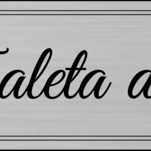 Tabuľka Toaleta Dámy