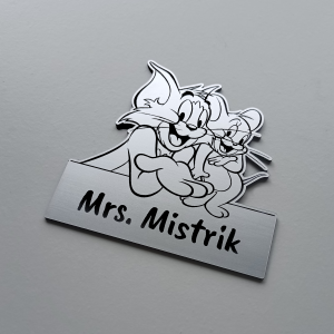 Detská menovka Tom a Jerry
