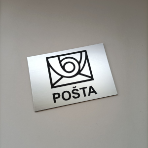 Tabuľka Pošta